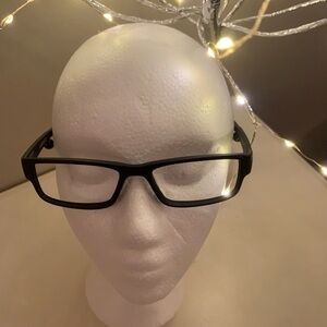 Stylish Black OAKLEY AIR DROP Rectangular Frames